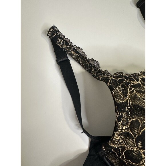 Cacique Bra 40C Plunge Lace over Sexy Lane Bryant - Picture 5 of 15